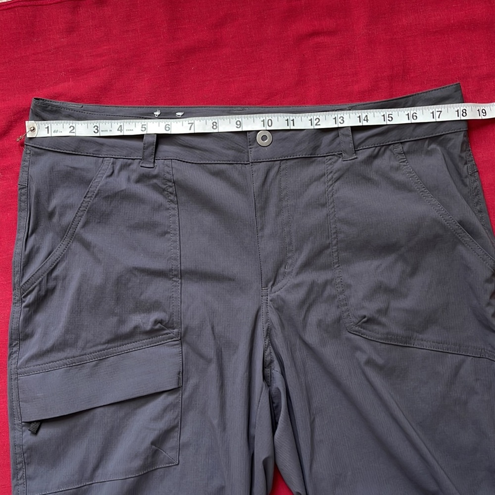 NWOT Columbia Sz 14 Charcoal Grey Clam Diggers - Picture 8 of 12